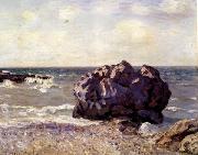 Alfred Sisley Langland Bay,Storr s Rock-Morning china oil painting reproduction